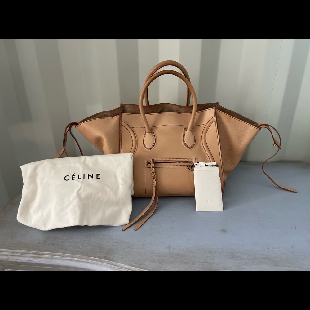 Authentic CELINE Phantom luggage tote with dust bag and tag/authentication